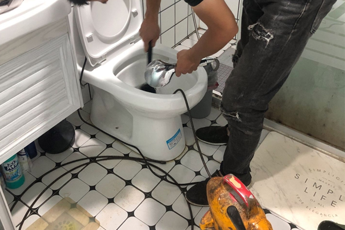 高唐疏通下水道